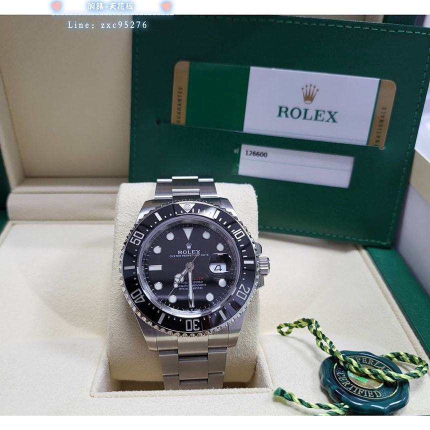 Rolex 勞力士 海使 Sea-dweller 50週年 Mk2 126600 Deepsea 126603腕錶