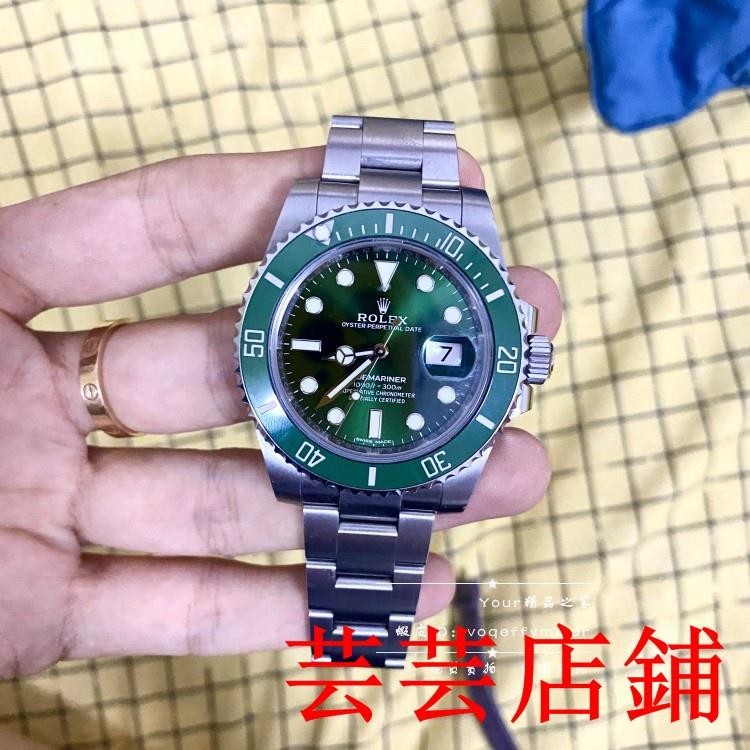 芸芸二手/ROLEX 勞力士 綠水鬼自動機械錶 型號 116610LV特價*出售ROLEX 機械機芯
