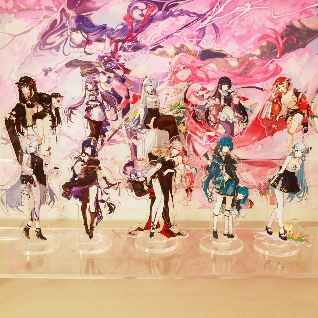 原神 角色遊戲 抽卡特效 亞剋力立牌 動漫週邊 原神單肩帆佈包 原神抱枕 吧唧 原神週邊 原神鐳射票原神亞剋力立牌衕人週