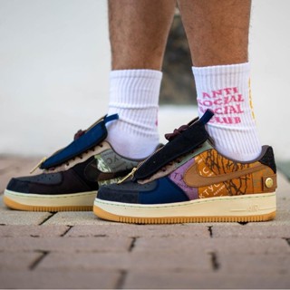 【正品】Travis Scott x Air Force 1 Cactus Jack CN2405-900