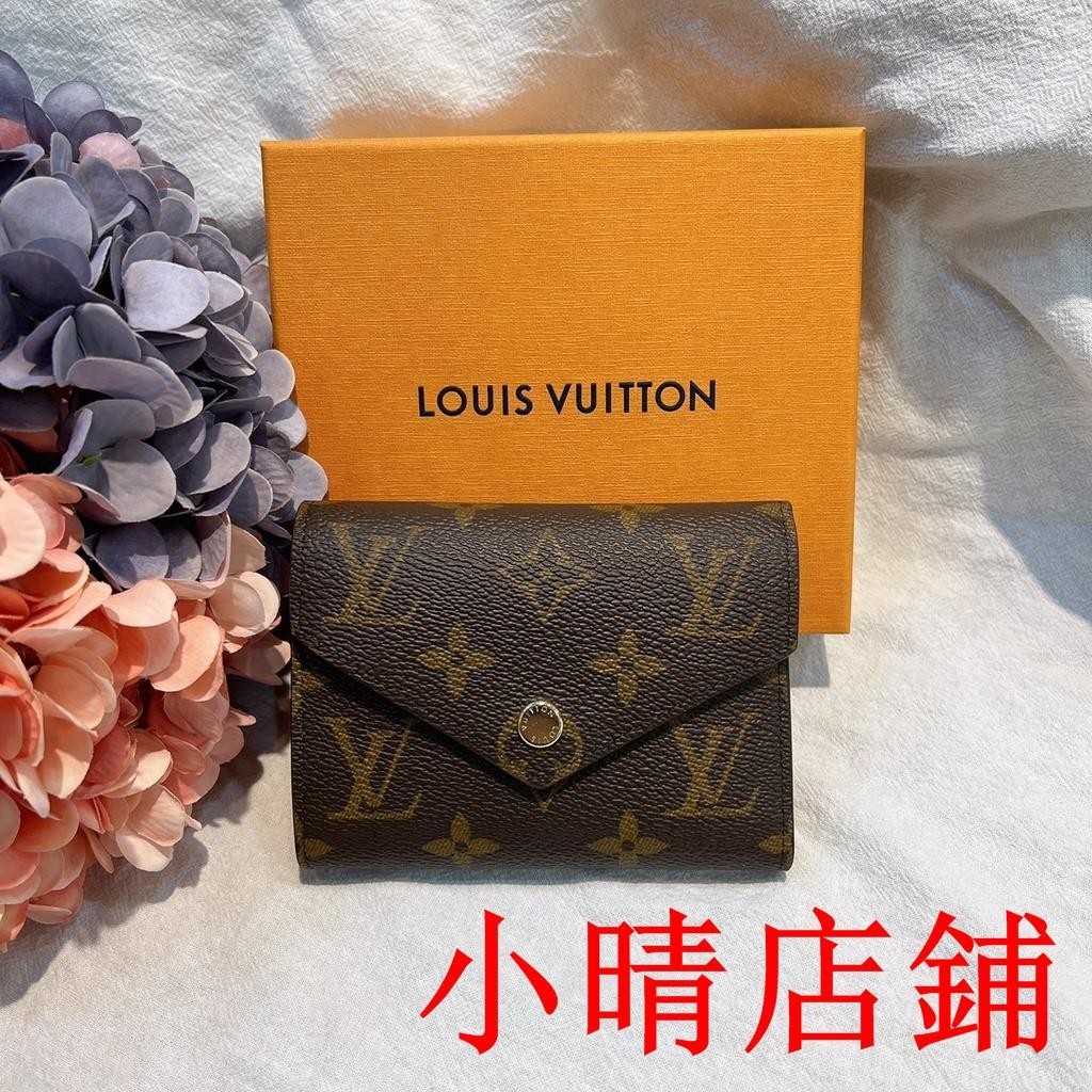 小晴二手/LOUIS VUITTON LV VICTORINE 錢包 M41938 短夾零錢包