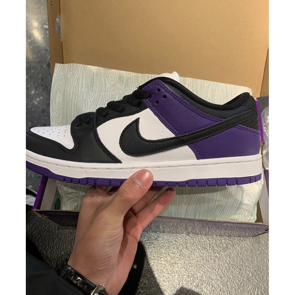 Nike SB Dunk Low Pro "Couet Purple" 黑紫 BQ6817-500 慢跑鞋