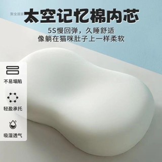飯店枕頭 羽絲絨枕頭 飯店枕頭 宿舍用枕頭 蓬鬆回彈枕芯 枕頭 枕心 吸濕透氣 民宿枕芯 涼感記憶棉枕頭枕芯貓肚枕夏季護
