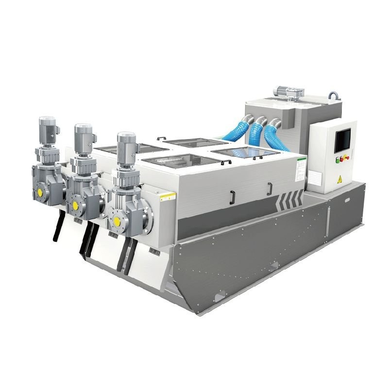 【優惠特銷】脫水機 壓濾機 汙泥脫水機  疊螺式汙泥脫水機 全自動養殖化工醫院工業食品餐廚汙水處理