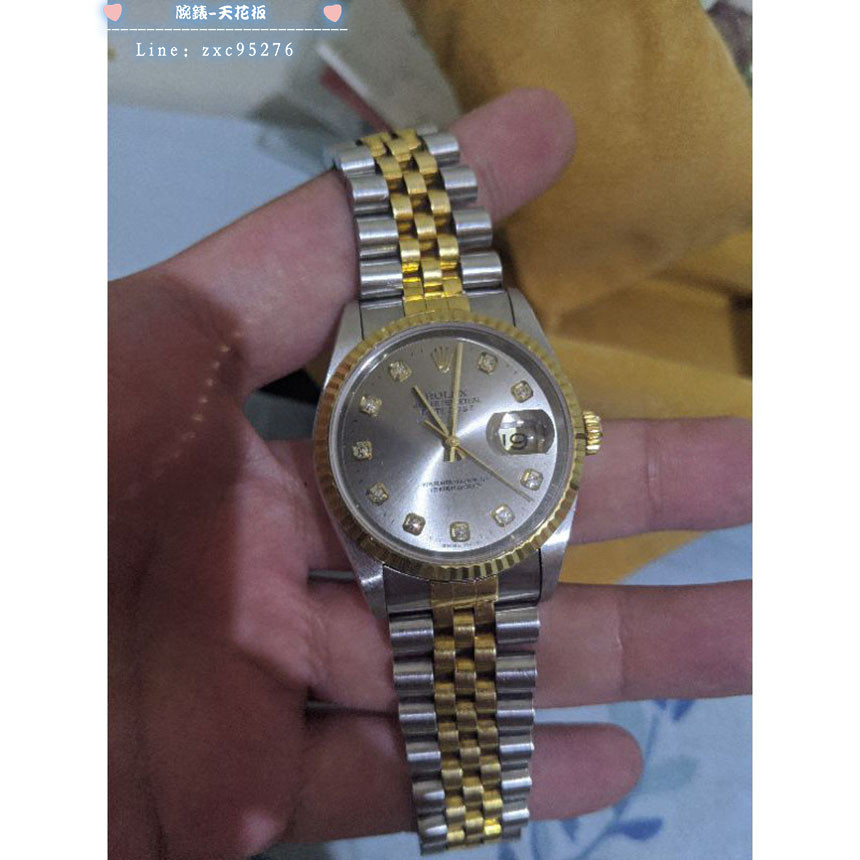 勞力士 Rolex 16233 保證全原裝 盒單齊全 珍藏級出售 歡迎交流其他腕錶款 非沛納海 omega 帝陀錶