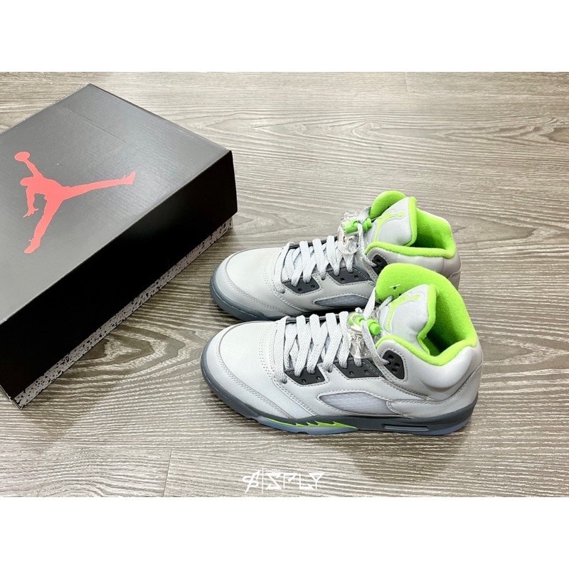 【代購】Air Jordan 5 Green Bean 灰綠 反光 DM9014-003