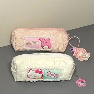 【臺灣發貨 特價秒殺】新款美樂蒂hellokitty筆袋超可愛甜美大容量文具收納袋少女心筆袋