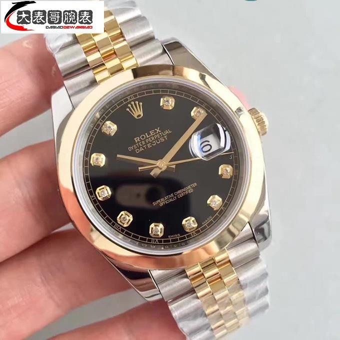 高端 IXRolex 自動機械手錶 香檳金279178 42mm 日期顯示 加鑽圈 勞力士手錶 瑞士機芯 商