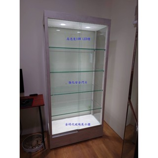 可量身訂製.強化安全門片&高亮度LED展示櫃.金時代玻璃櫃.模型櫃.公仔櫃.藝品櫃.手機櫃.樣品櫃.眼鏡櫃.樂高櫃.