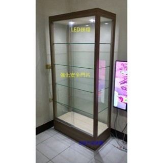 可量身訂製.強化門片&高亮度3尺五層LED展示櫃.工廠直營金時代玻璃櫃.模型櫃.公仔櫃手機櫃..珠寶櫃