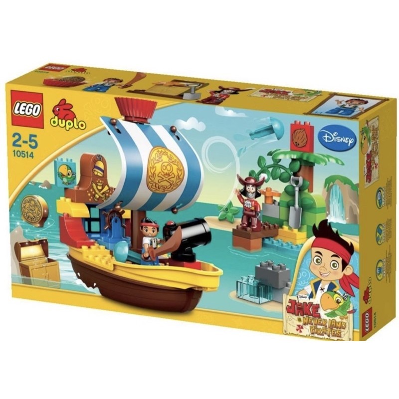 正版二手樂高 得寶系列 LEGO DUPLO 10514 傑克與海盜船