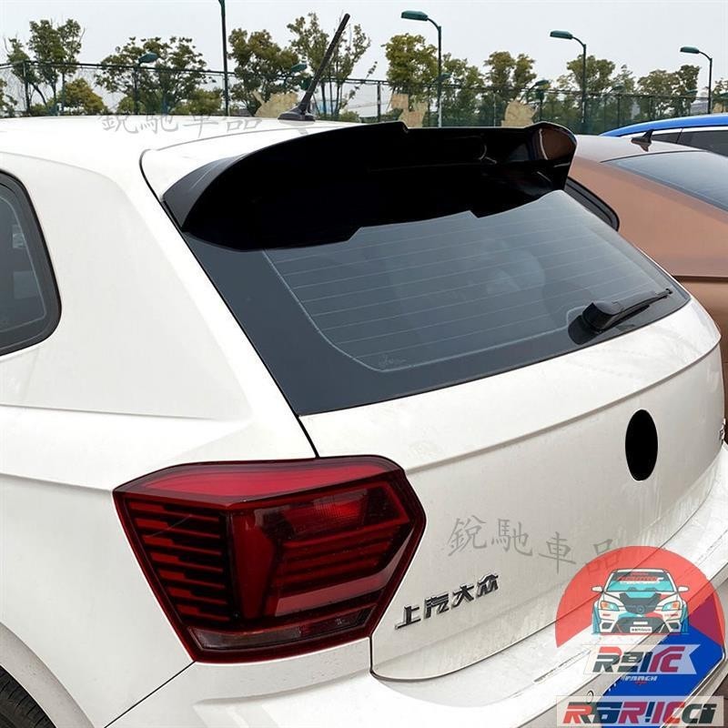 【台灣熱賣】Volkswagen適用福斯Polo MK6 波羅2019 GTI款頂翼尾翼擾流板外飾改裝
