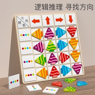 兒童磁性拼圖形狀配對積木寶寶2幼兒園4小班中班益智區玩具3到6歲