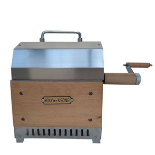 Boxy.ltd&Song直火可手搖小型家用商用自動手動咖啡烘焙機烘豆機好運來優選店