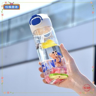 💕臺灣💕道奇tritan隨行杯 620ml彩色運動水壺 兒童便攜吸管水壺 塑膠健身水杯 學生彈蓋水壺 附
