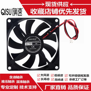 工廠免運出貨🔸8015 12V 24V 5V 8釐米 USB插頭機頂盒路由器 電腦靜音散熱小風扇