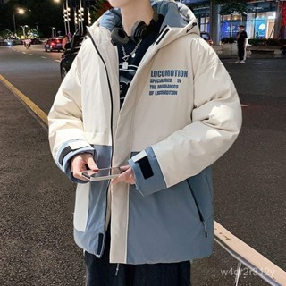 ✨實拍+免運✨ 羽絨服外套 保暖外套 短款羽絨服 時尚百搭羽絨服男冬季加厚潮牌港風工裝學生潮流男裝羊羔絨外套男童秋冬裝