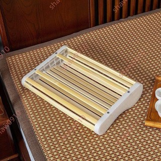 廠商 限時搶購#竹枕頭 波浪形竹涼枕 夏季涼枕 天然清涼枕枕頭竹條枕頸椎枕單人硬枕 夏季竹枕 硬枕頭 竹蓆枕頭