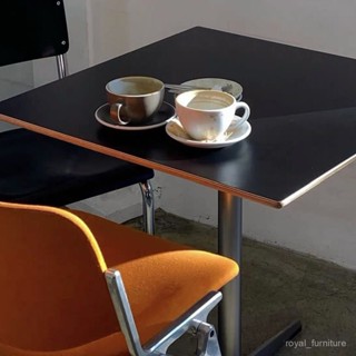 『Royal_Furniture』開立發票 免運 破損補寄 視覺韓國ins博主中古餐桌伊姆斯不銹鋼咖啡拍照辦公桌電腦桌