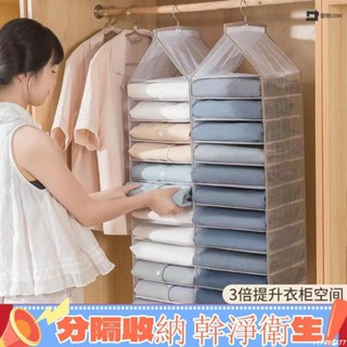 🔥臺灣熱銷🔥衣櫥收納 掛袋 衣架 衣櫃掛袋 衣物收納 衣櫃收納 內衣褲收納盒 衣櫃分隔 衣櫥收納 內褲 內衣 牛仔褲