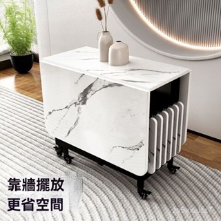 免運 可開發票 實木折疊桌 家用客廳長方形簡易餐桌小戶型收納桌椅多功能移動飯桌折疊桌 家用桌子 伸縮桌子 餐桌 收納桌