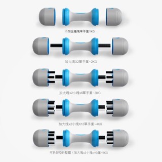 限時下殺 限時下殺 健身德國工藝啞鈴青少年健身家用練手臂力量可調節重量訓練器材啞鈴