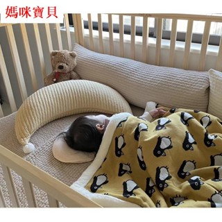 💖【2024新款】ins 抱枕 純棉 新生兒哺乳枕 月亮靠墊 可拆洗 母嬰用品 寶寶靠枕