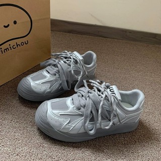 Cinderella 爆款德訓鞋女不撞款ins透氣百搭休閒鞋潮 復古德訓鞋 休閑運動闆鞋 慢跑鞋女 休閒鞋女 運動鞋