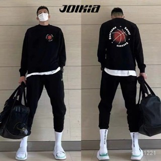 美式籃球訓練投籃服寬鬆透氣上衣秋冬季長袖休閒運動上衣速幹網眼長袖男排汗衫籃球衣秋季男生長袖大尺碼上衣健身衣球衣