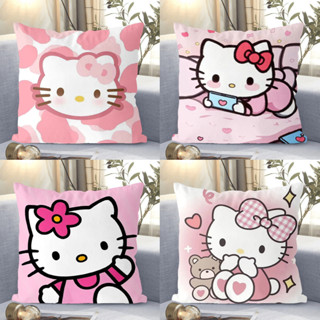 抱枕 卡通枕頭 午睡枕頭💕凱蒂貓Hello Kitty抱枕可愛卡通少女心kt貓枕頭套辦公室沙發靠枕