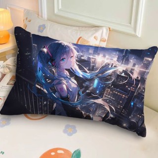 抱枕 卡通枕頭 午睡枕頭💕初音未來周邊抱枕長方形二次元動漫抱枕宿舍臥室床頭枕頭車載靠墊