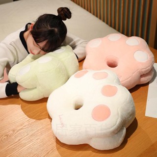 午睡枕 趴睡枕 午休枕頭 抱枕 午安枕 午休枕 趴枕 辦公室 趴睡枕頭 可愛靠枕 貓爪暖手抱枕午睡枕趴睡枕辦公室睡覺神器