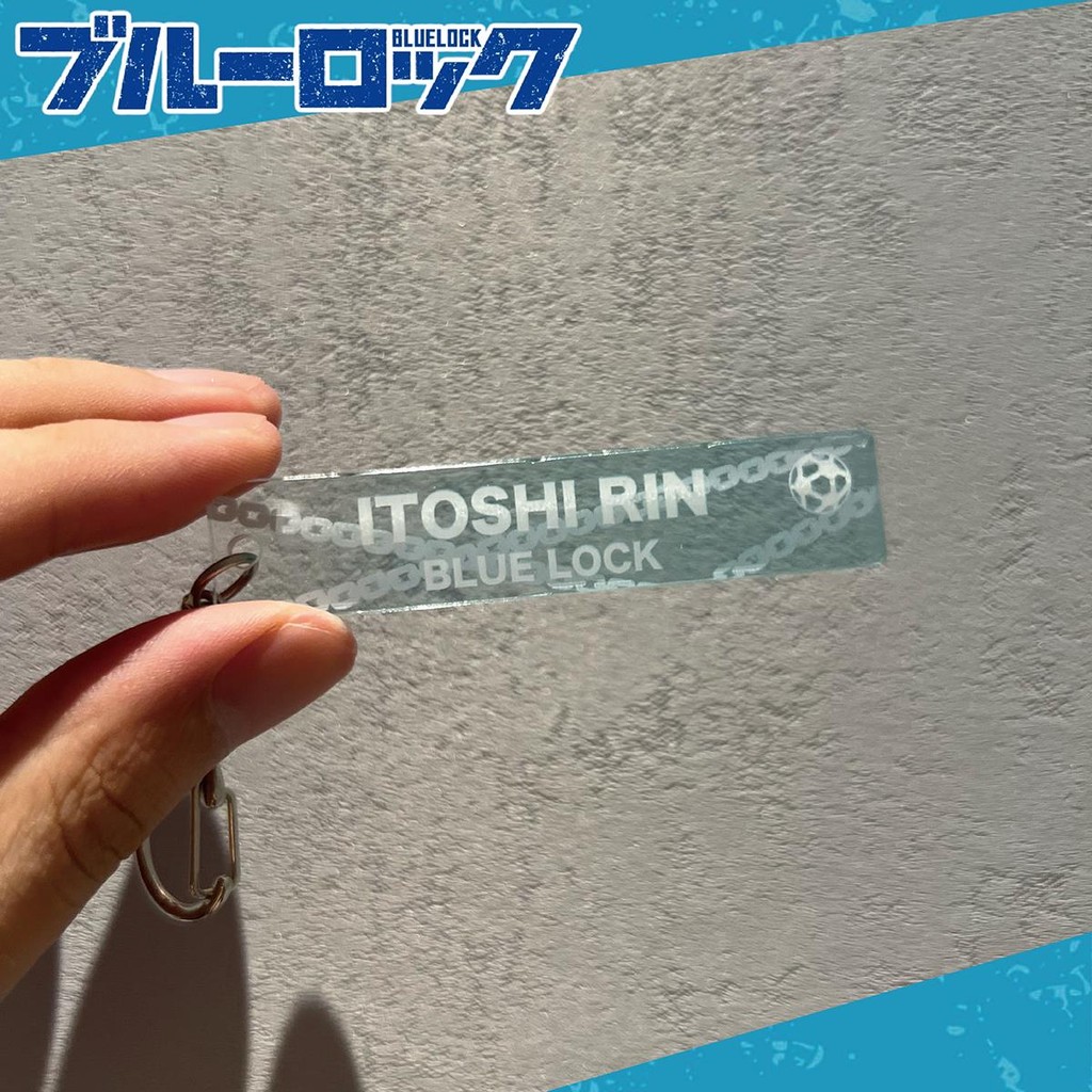 🔥臺灣出貨🔥藍鎖角色名掛件藍色監獄千切豹馬凪誠士郎禦影玲王名字鑰匙扣周邊