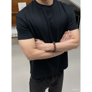 2024爆款👕GTAL美式純色T恤納維亞科技麵料緊身運動冰皮速幹彈力圓領短袖 MRH5