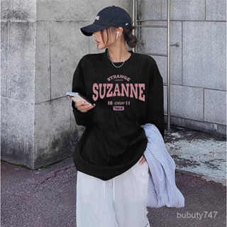 臺灣出貨M-3XL 早秋季長袖T恤 圓領T 大尺碼打底衫長袖上衣 長袖T恤 寬松上衣oversize 休閒上衣 bubu