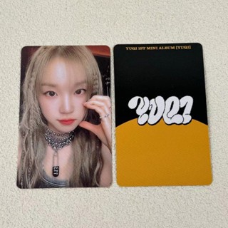 *韓國代購正版*正版(G)I-DLE 女娃 宋雨琦 小卡yuqi琦solo專輯特典卡 官方正品