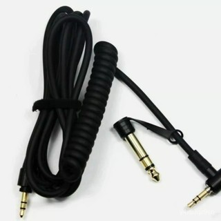 嚴選beats pro耳機綫3.5轉6.5 solo音訊dna混音師mixr彈簧aux適用