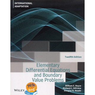 [華通書坊]Boyce`s Elementary Differential Equations and Boundary Value Problems 12/e BOYCE 9781119820512