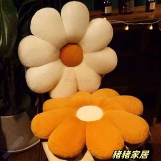 品質保障#沙發抱枕 可愛抱枕 ins風花朵抱枕沙發客廳太陽花靠枕床頭靠墊靠背辦公室護腰汽車用Wenna