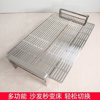 【訂金】304不銹鋼沙發床一體兩用可折疊多功能沙發客廳加固耐用加粗加厚-ru5fdlw3cx