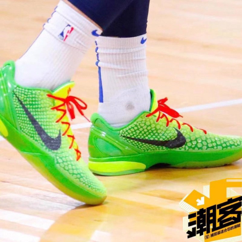 韓國代購NK Zoom Kobe 6 Protro "Green Apple" 科比6代 青蜂俠 實戰籃球鞋