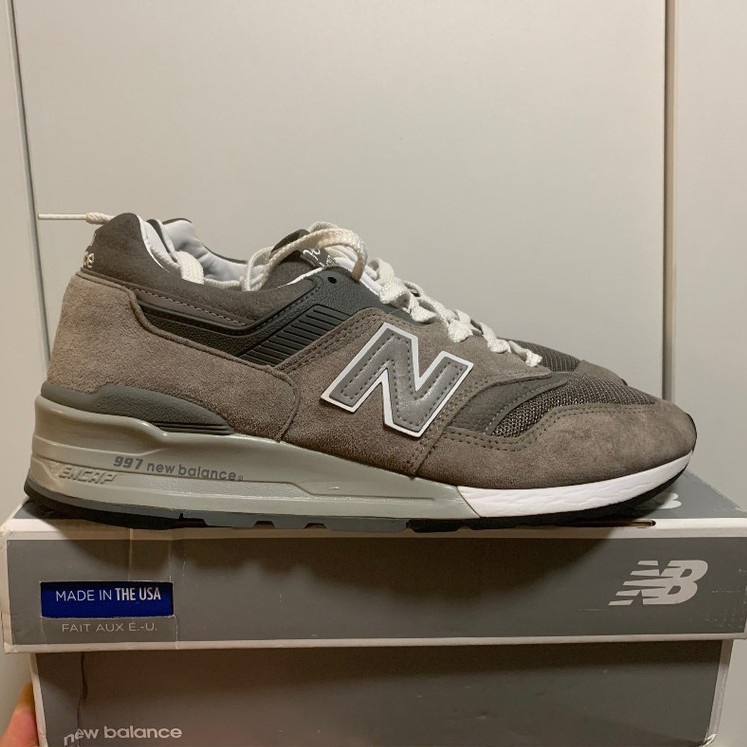 正貨 New Balance nb 997 美國製 made in U.S.A. M997GY 美製 元祖灰 麂皮