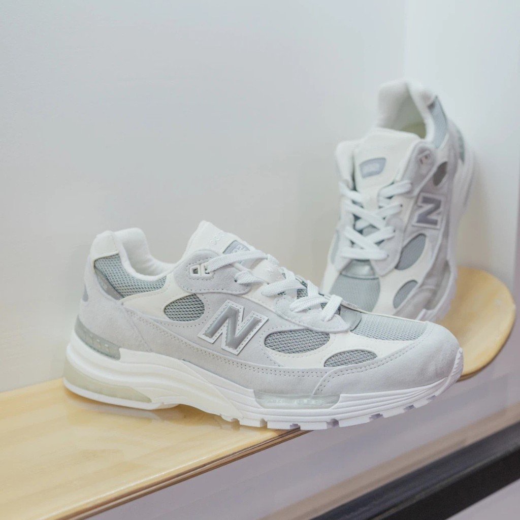 New Balance 992系列 白灰銀 美產 慢跑鞋 男女同款 M992NC