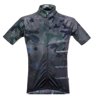 pandani熊貓 Panzer HF Men短袖車衣 Army Green-崇越單車休閒館