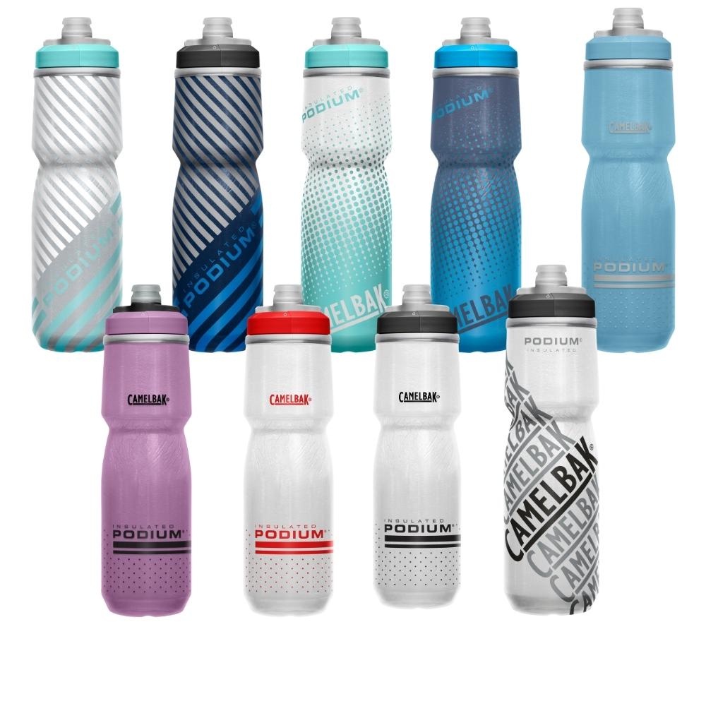 CamelBak 710ml Podium保冷噴射水瓶/水壺-崇越單休閒館