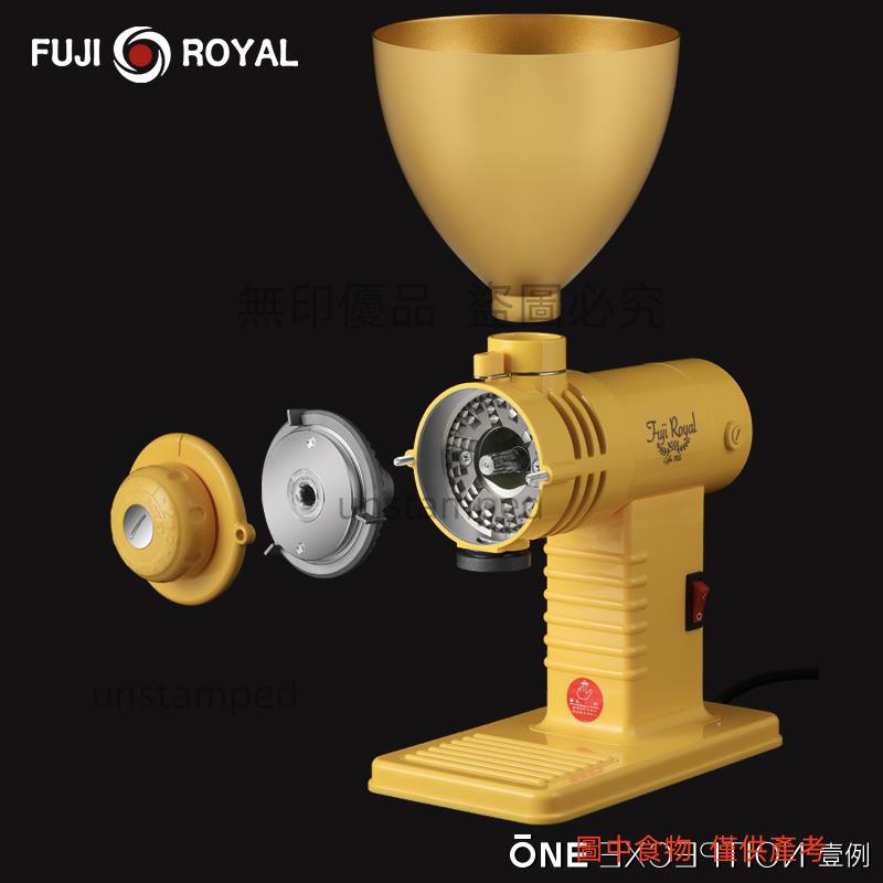 壹例/日本小富士磨豆機Fuji Royal R220鬼齒手沖咖啡電動磨220V