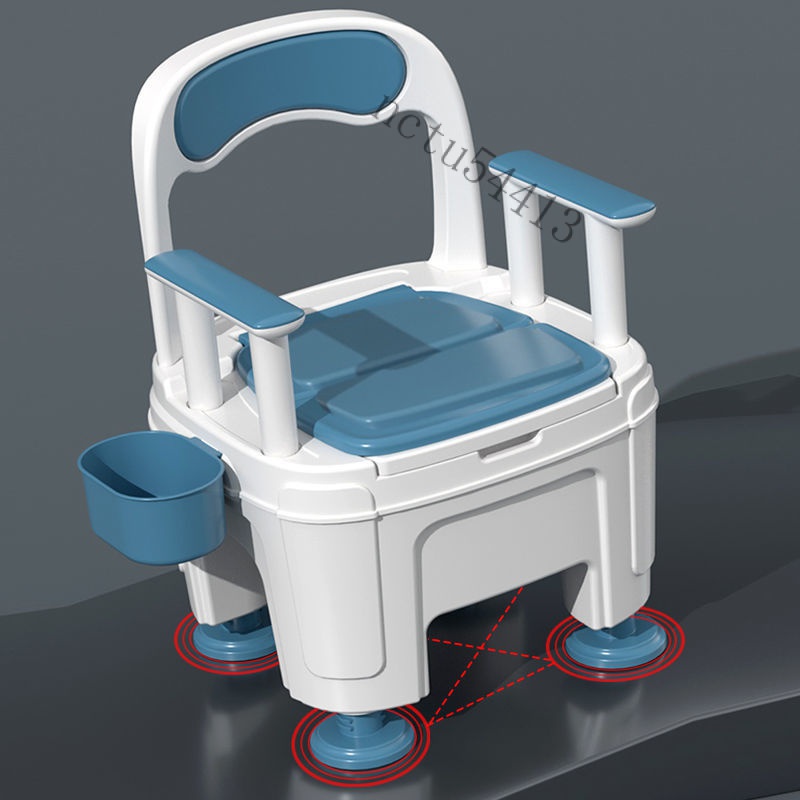 【美物傢居】免運 老人馬桶坐便器傢用可移動便攜殘疾老年人孕㛿病人室內扶手座便椅