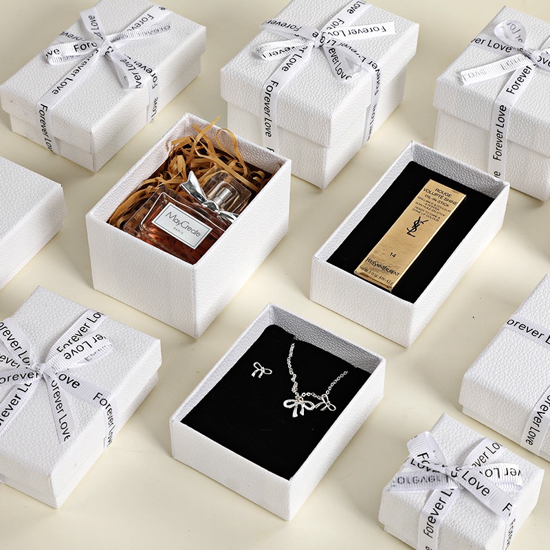 【客製化】首飾盒 訂製 珍珠白首飾 包裝盒 紙盒 吊墜項鍊 手錶手鍊 飾品盒子 硬禮品盒 訂製logo