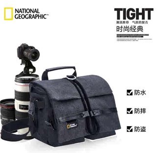 國家地理相機包單眼單肩攝影包適用於200d800d70dM50佳能尼康帆布