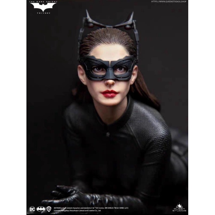 朝暮間 正版 現貨 Queen Studios QS 1/6 蝙蝠俠 貓女 安妮海瑟薇 正版全身像